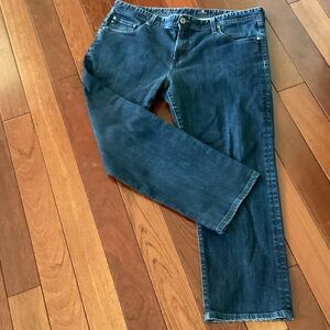 AG Dark Wash Mens Jeans Straight Leg